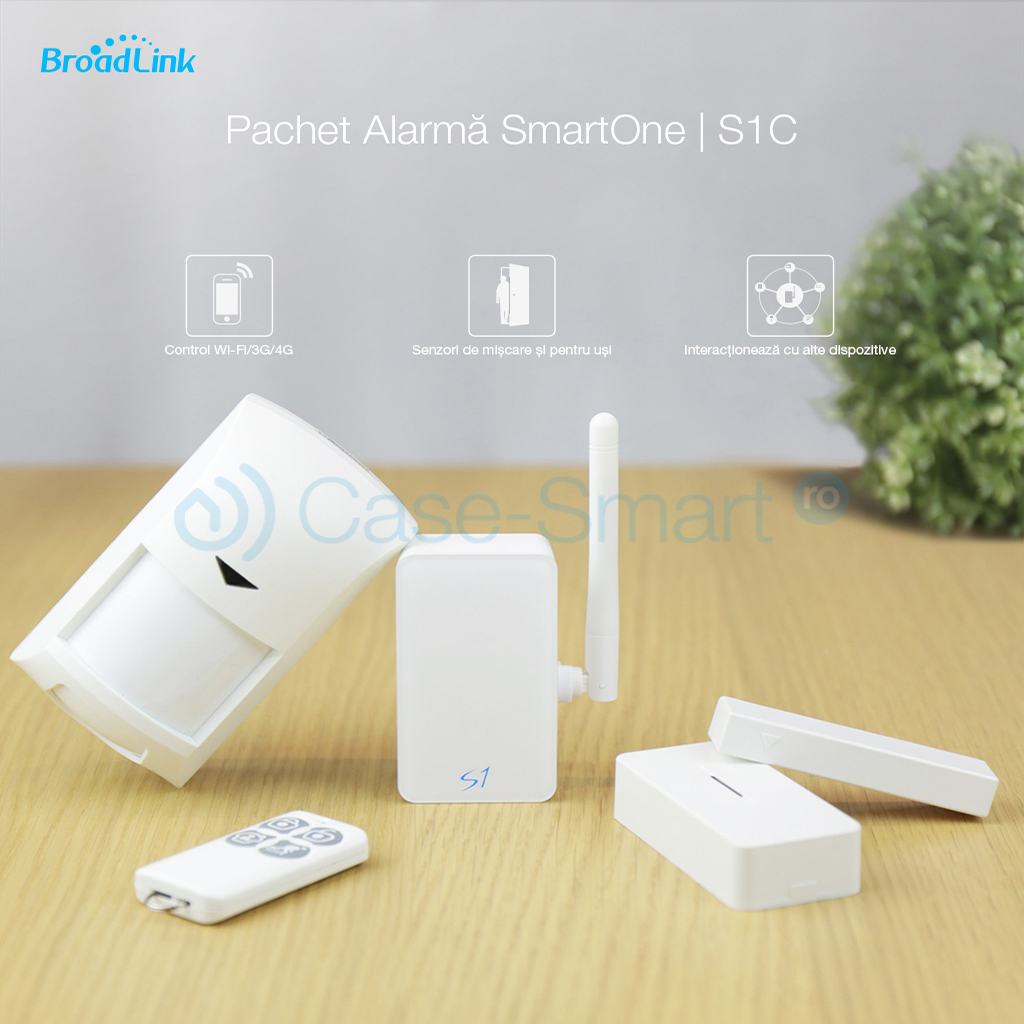 Kit Alarma inteligenta Broadlink Wireless S1C