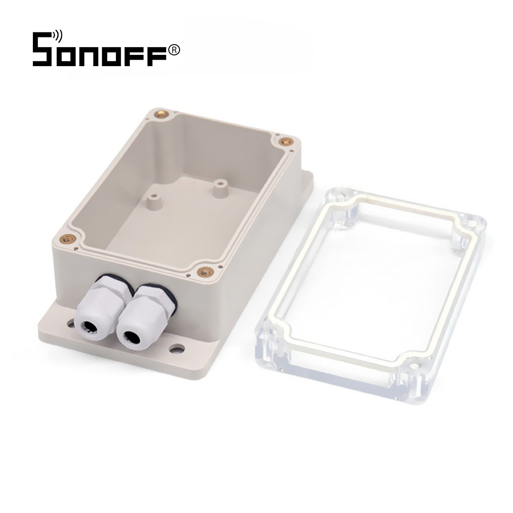Carcasa rezistenta la apa pentru releu Sonoff IP66 case-smart.ro