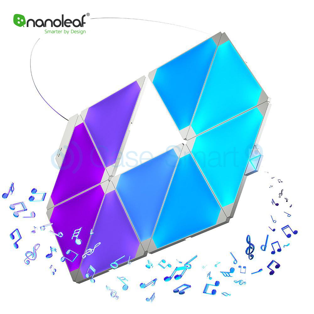 Pachet Promo Kit 9 panouri Aurora Rhythm si telecomanda Nanoleaf