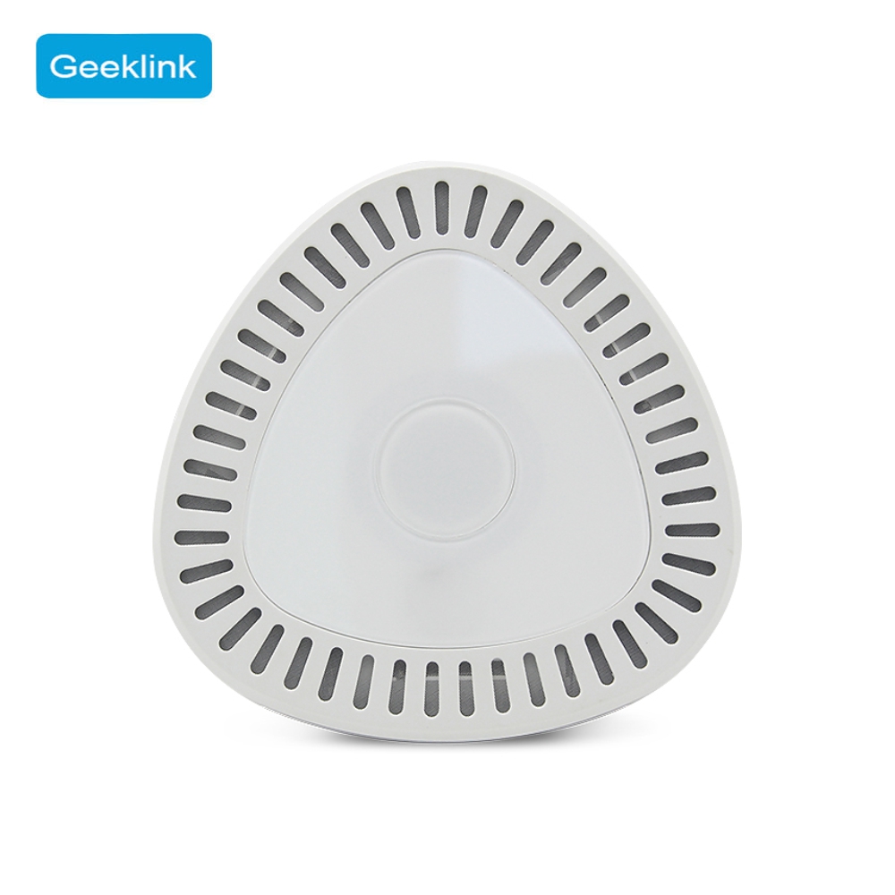 Senzor de fum wireless Geeklink case-smart.ro imagine noua idaho.ro