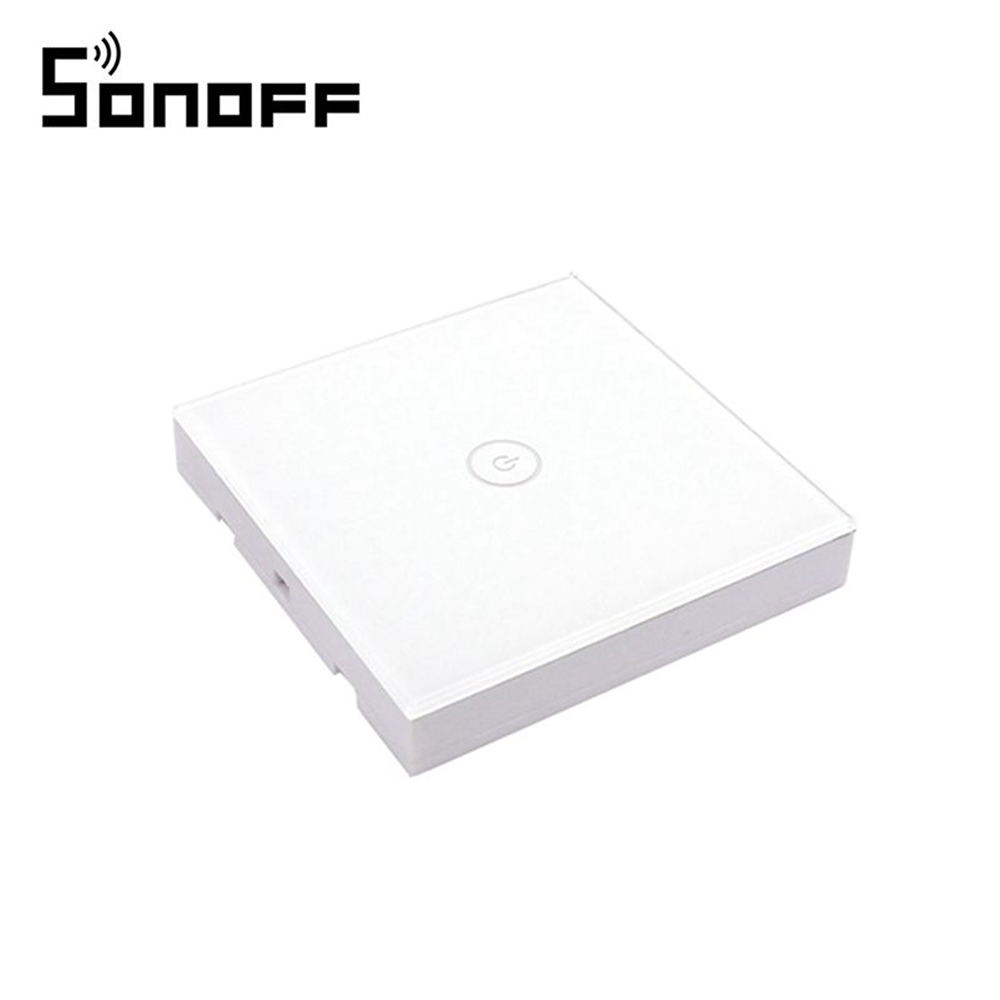 Telecomanda din sticla cu touch Sonoff case-smart.ro imagine noua idaho.ro