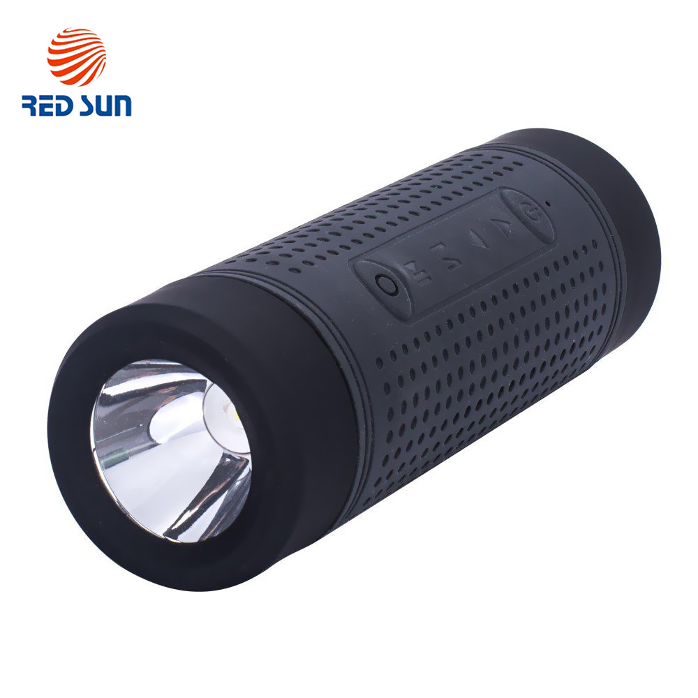 Boxa portabila cu bluetooth, radio fm red sun, lanterna, powerbank
