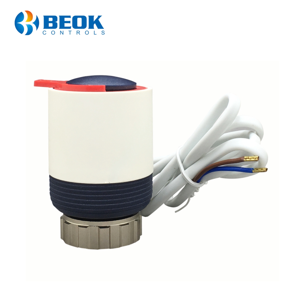 Actuator termic normal inchis BeOk RZ-BV230-NC case-smart