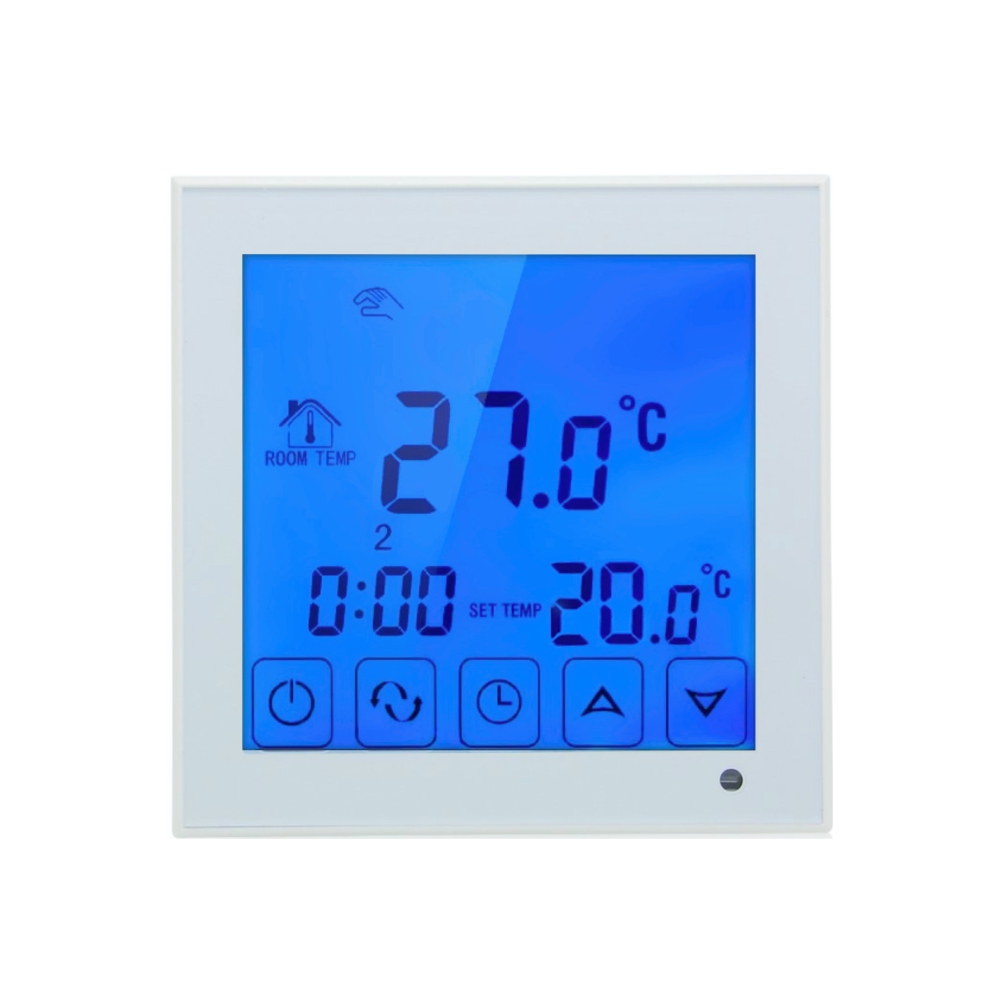Termostat pentru incalzirea electrica in pardoseala BeOK TDS23-EP case-smart