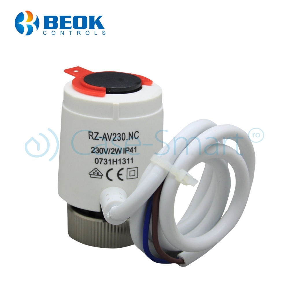 Actuator termic normal inchis BeOk RZ-AV230-NC