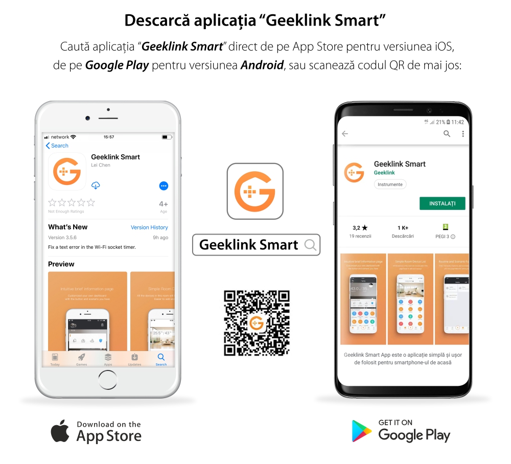 Telecomanda inteligenta WIFI + IR cu control prin aplicatie, Hub ...