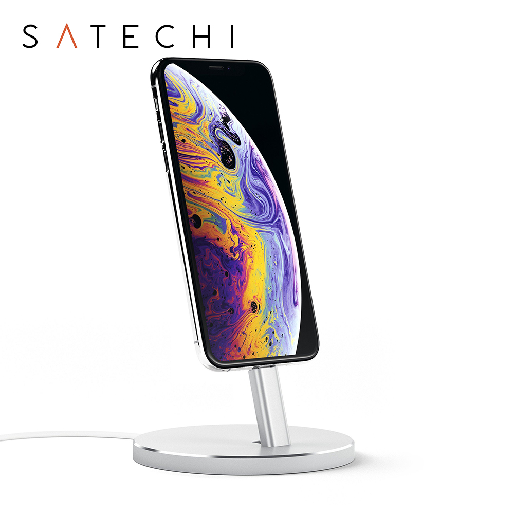 Stand incarcare Satechi pentru iPhone, Aluminiu case-smart.ro