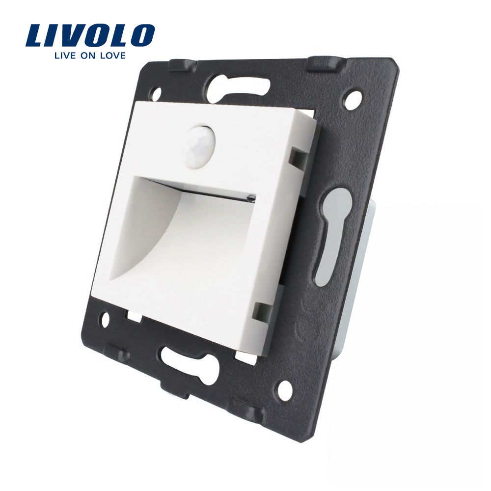 Lampa de veghe LED Livolo cu senzor miscare incorporat