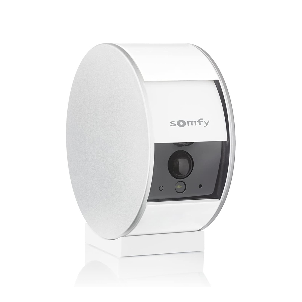 Camera Video HD de interior Somfy Protect, Vedere pe timp de noapte, Zoom de 8x, Compatibil cu TaHoma, Amazon Alexa, IFTTT si Works With Nest case-smart.ro