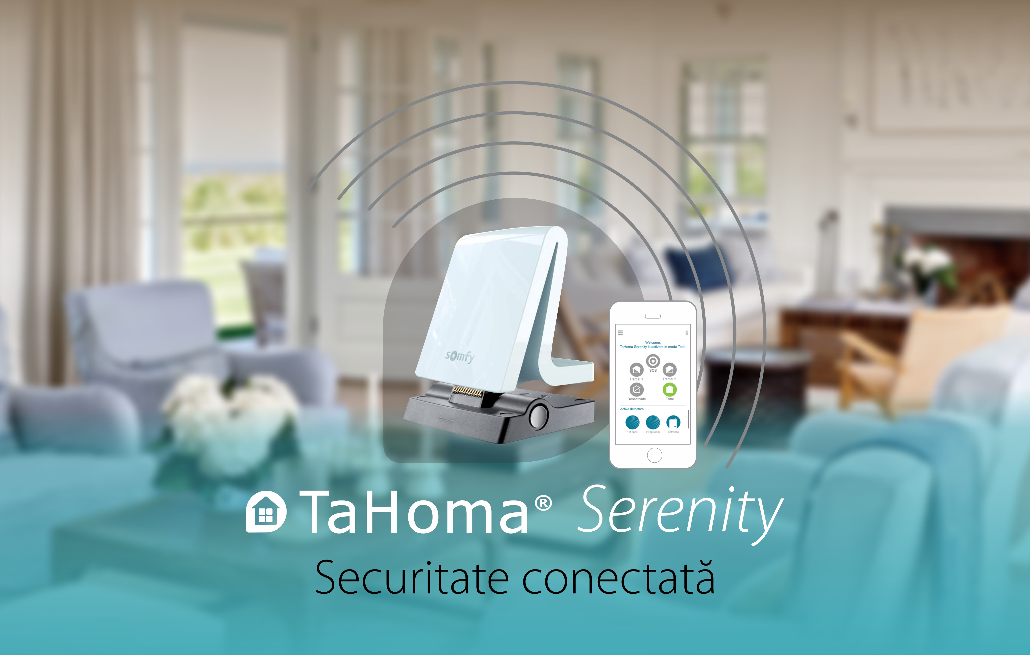 Baza unitatii de comanda TaHoma Serenity Base DIY, Acces la TaHoma Serenity, Solutia de securitate conectata