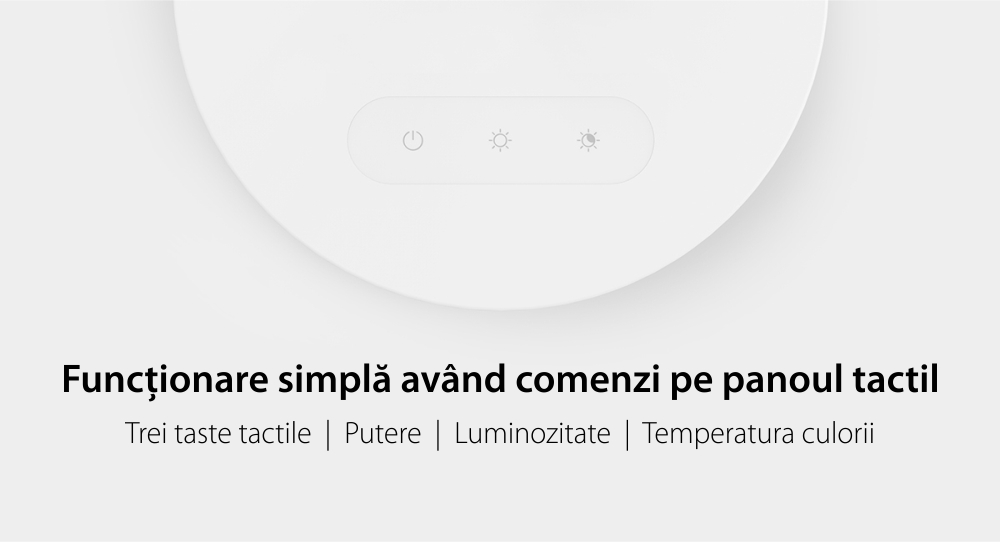 Lampa LED pentru birou, Yeelight YLTD02YL, Alb, 260 LM, Flexibila 360‎°, Bateria 2000 mAh, Luminozitate reglabila