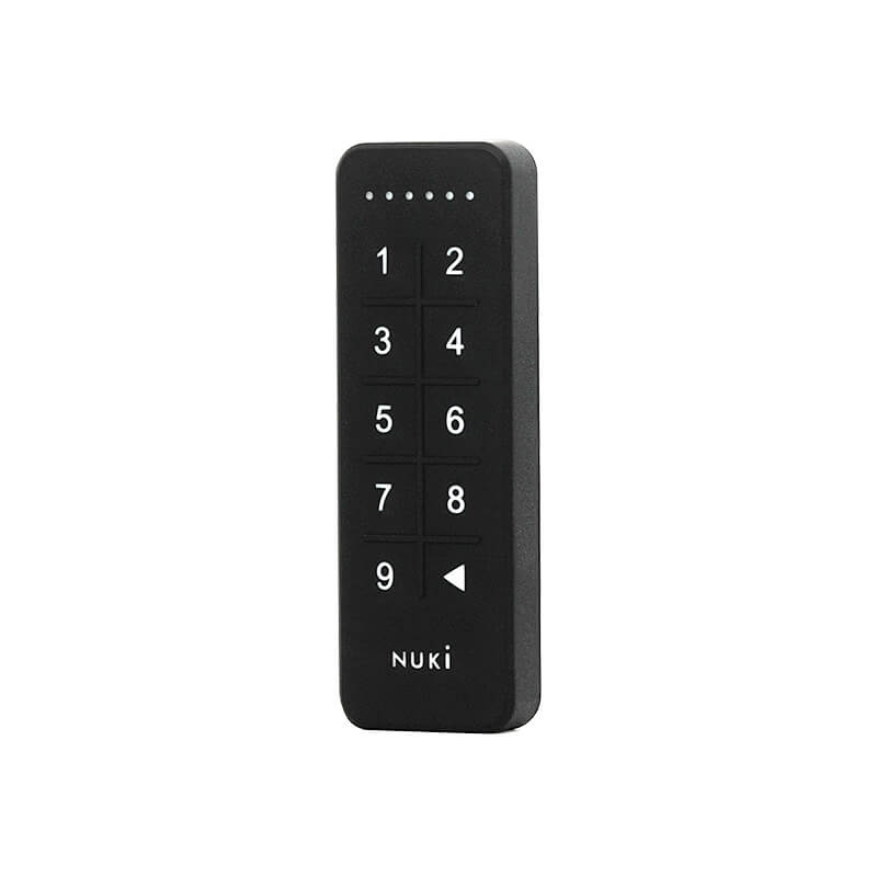 Tastatura inteligenta Nuki Keypad, Bluetooth 5.0, Pentru Nuki Smart Lock 2.0, Operare cod de acces case-smart
