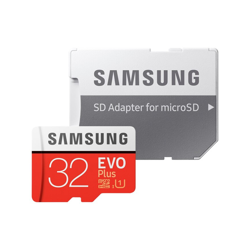 Card de memorie Samsung EVO Plus 32 GB MB-MC32GA/EU + Adaptor SD, Memorie interna de tip USH-I case-smart.ro imagine noua 2022