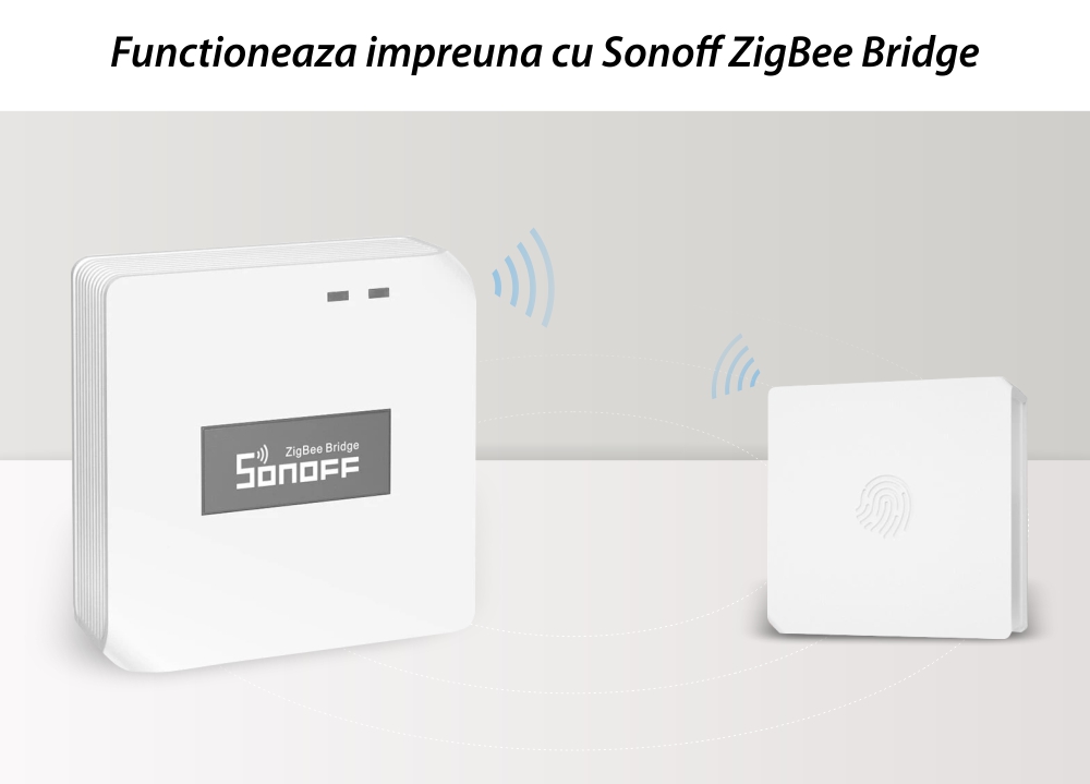 Comutator inteligent wireless Sonoff, Protocol ZigBee, Control aplicatie