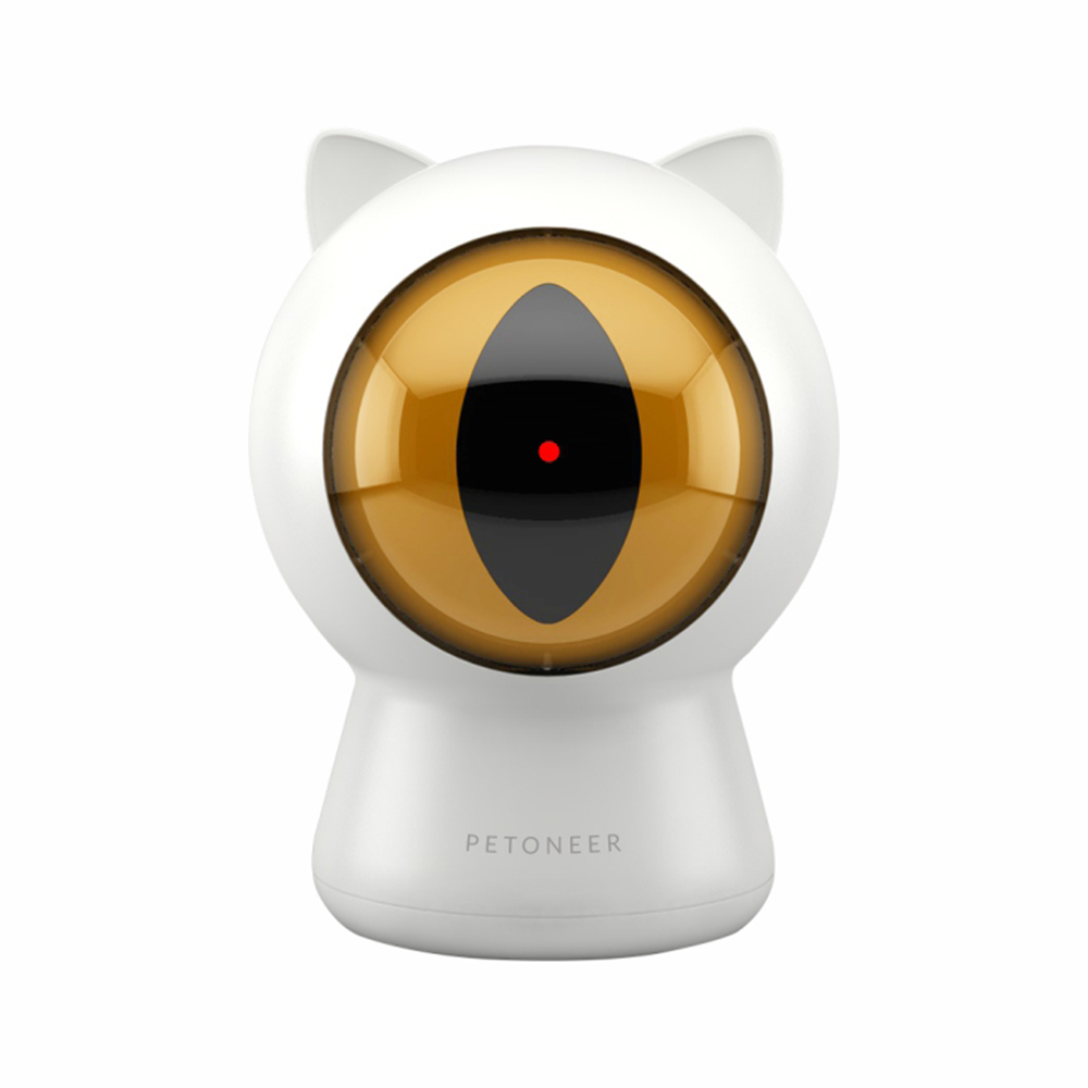 Jucarie inteligenta pentru pisici Petoneer Smart Dot, Control aplicatie, Programare, Alimentare USB case-smart.ro