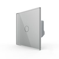 Intrerupator Simplu LIVOLO cu Touch – Serie Noua culoare gri