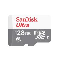 Card de memorie MicroSD SanDisk, Memorie 128 GB, 100 MB / S, Standard UHS-I
