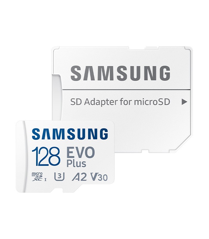 Card de memorie MicroSDXC Samsung Evo Plus cu Adaptor SD, Memorie 128 GB