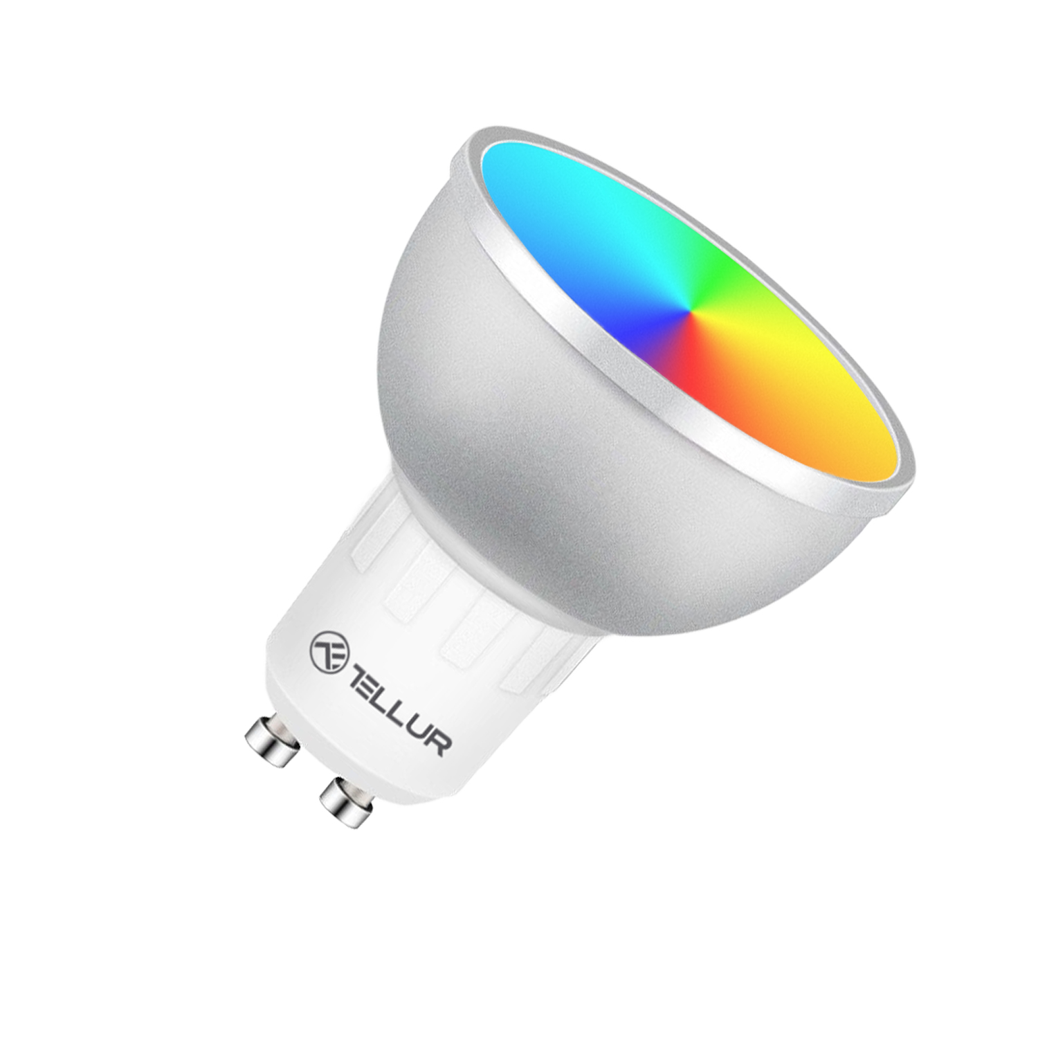 Bec inteligent LED Tellur TLL331201, Wi-Fi, Iluminare RGB, 460 Lumeni, 5W