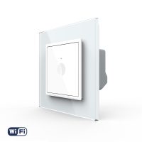 Intrerupator Simplu Wi-Fi cu Touch LIVOLO cu Rama din Sticla – Serie Noua