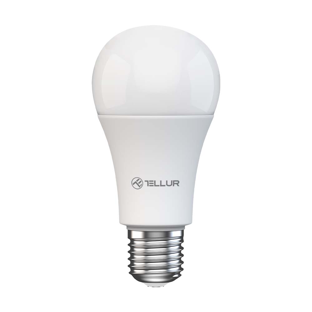 Bec LED RGB inteligent Tellur, Wi-Fi, Dimabil, E27, 9W, 820 lm 820 imagine noua idaho.ro