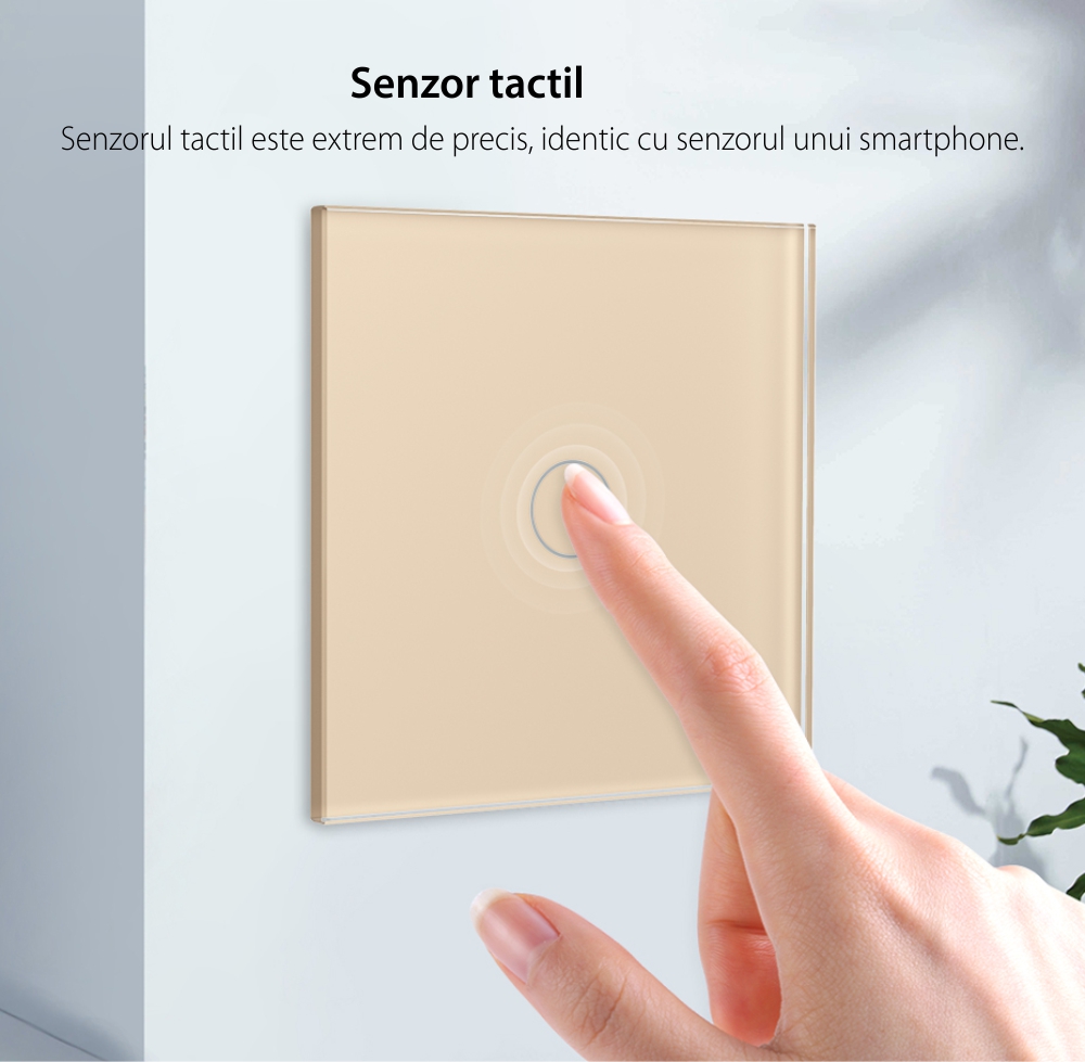 Modul Buton Sonerie cu Touch LIVOLO – Serie Noua