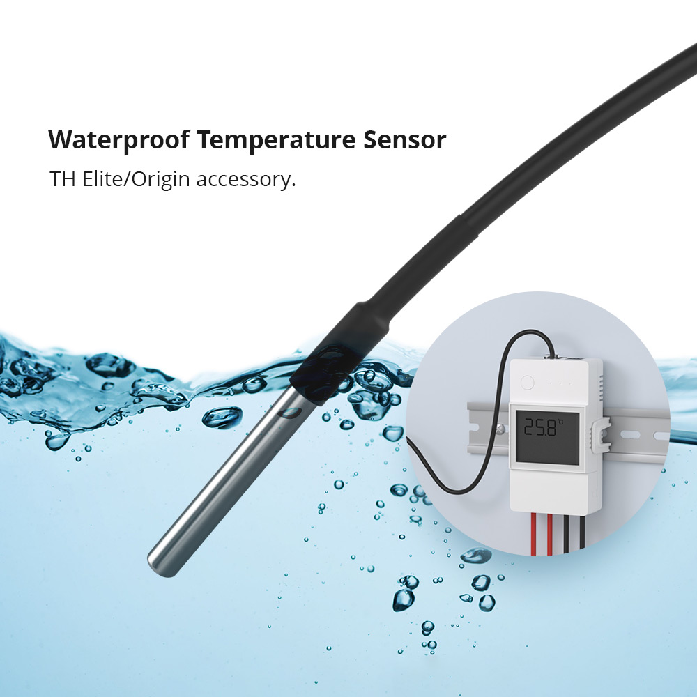 Senzor de temperatura rezistent la apa Sonoff DS18B20-RJ9