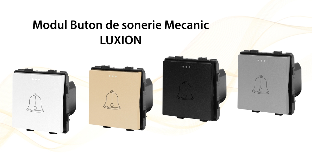 Modul Buton Sonerie Mecanic LUXION