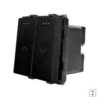 Modul Intrerupator Jaluzele Mecanic LUXION culoare neagra