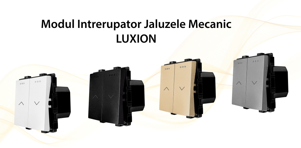 Modul Intrerupator Jaluzele Mecanic LUXION