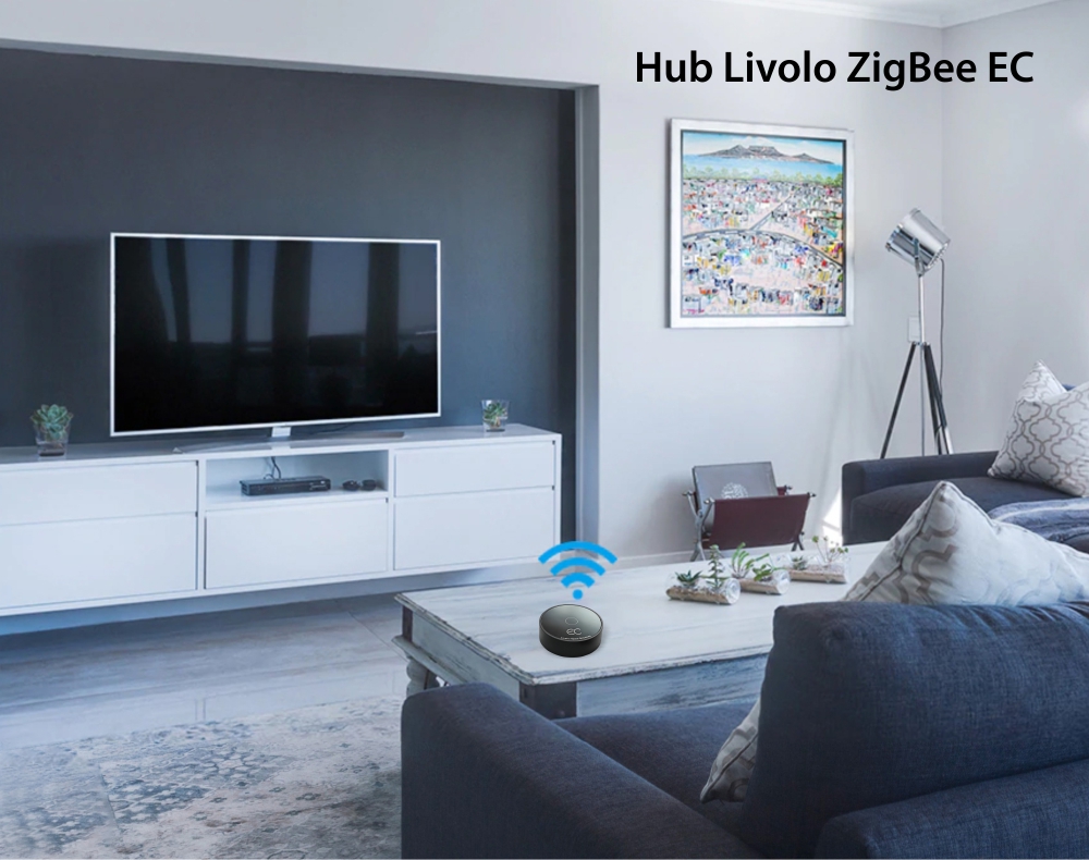 Hub LIVOLO cu Protocol ZigBee EC, Control aplicatie & Wi-Fi