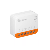 Releu inteligent Wi-Fi Sonoff Mini R4, 10A, 2300W, Programari, Control aplicatie