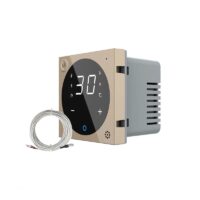 Modul termostat LIVOLO pentru sisteme de incalzire electrice, protocol ZigBee EC culoare aurie