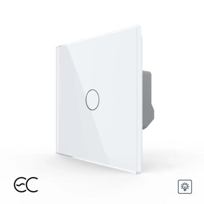 Intrerupator Simplu cu Variator si Touch LIVOLO din Sticla – Protocol ZigBee EC