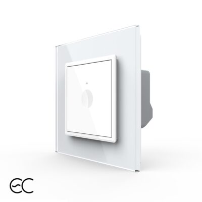 Intrerupator Simplu cu Touch LIVOLO cu Rama din Sticla – Protocol ZigBee EC