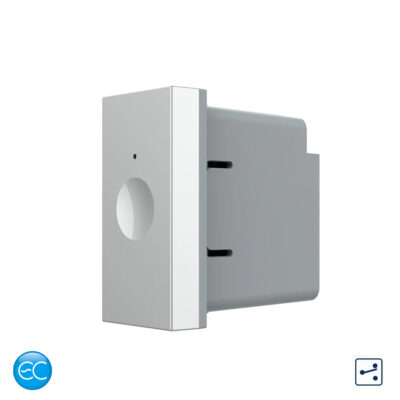 Modul Intrerupator Simplu Cap Scara / Cruce cu Touch LIVOLO 1M standard Italian, Protocol ZigBee EC culoare gri