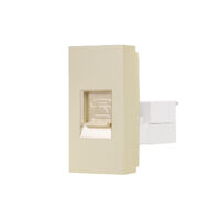 Modul Priza Telefon 1M LUXION, Standard Italian culoare aurie