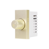 Modul Comutator Pentru Ventilator 1M LUXION, Standard Italian culoare aurie