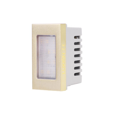 Modul Lampa de Veghe 1M LUXION, Standard Italian culoare aurie