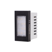 Modul Lampa de Veghe 1M LUXION, Standard Italian culoare neagra