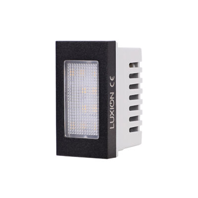 Modul Lampa de Veghe 1M LUXION, Standard Italian culoare neagra