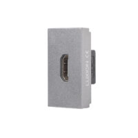 Modul Priza HDMI 1M LUXION, Standard Italian culoare gri