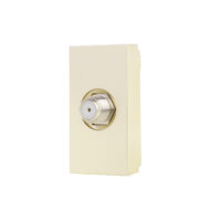 Modul Priza Satelit 1M LUXION, Standard Italian culoare aurie