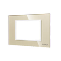 Rama din Sticla Securizata cu Suport 3M LUXION, Standard Italian culoare aurie