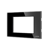 Rama din Sticla Securizata cu Suport 3M LUXION, Standard Italian culoare neagra