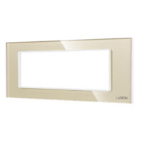 Rama din Sticla Securizata cu Suport 6M LUXION, Standard Italian culoare aurie