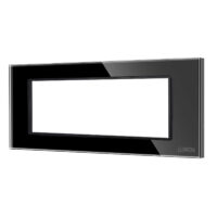 Rama din Sticla Securizata cu Suport 6M LUXION, Standard Italian culoare neagra