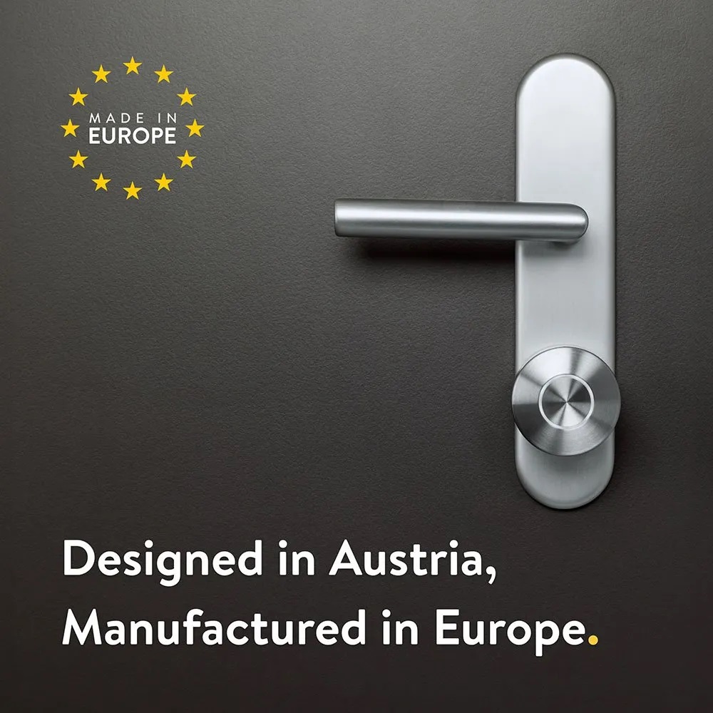 Incuietoare Inteligenta Nuki Smart Lock Ultra, Cilindru Universal Inclus, Blocare / Deblocare Automata