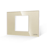 Rama din Sticla Securizata cu Suport 2/3M LUXION, Standard Italian culoare aurie