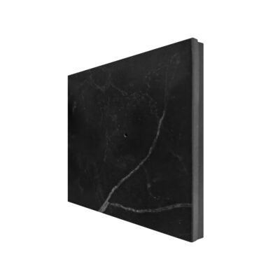 Panou Intrerupator Simplu cu Touch din Marmura LUXION culoare neagra